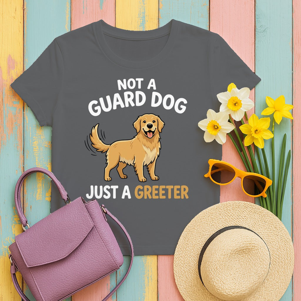 The Golden Greeter T-shirt in Graphite Heather