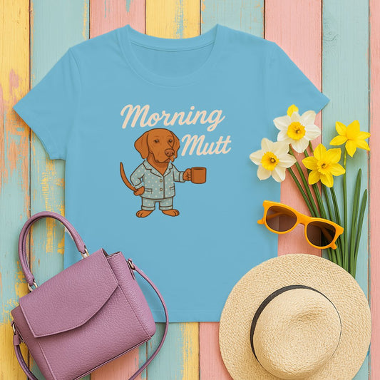 Morning Mutt Graphic Tee A Unique Fashion Forward product