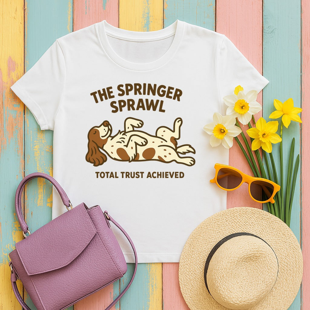 The Springer Sprawl Tee in White