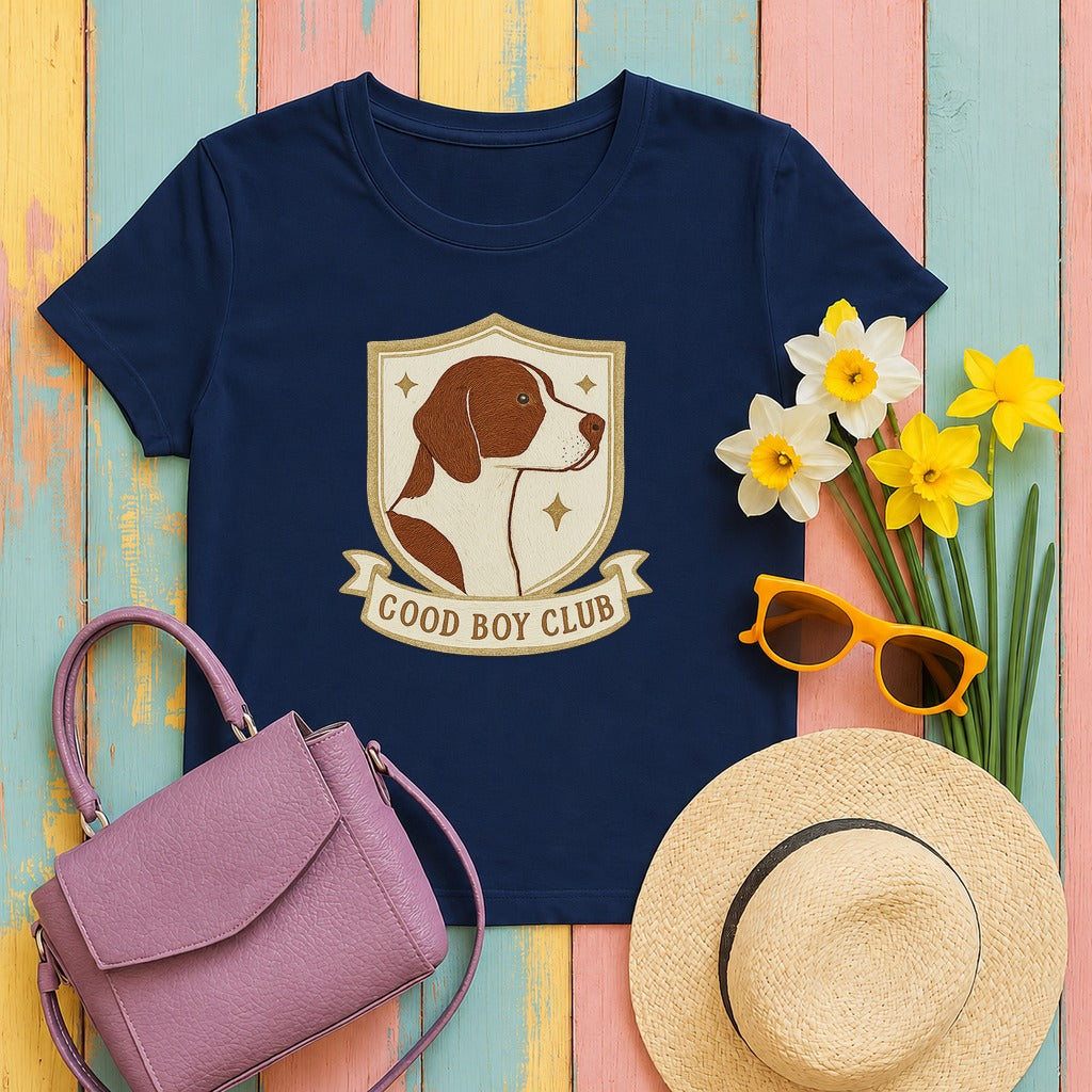 pointer good-boy-club tee flat lay hero