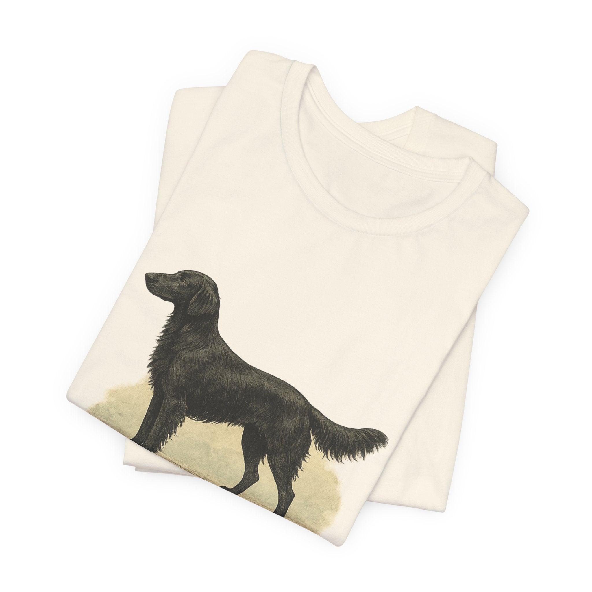 The Flat-Coated Retriever Field Guide Tee