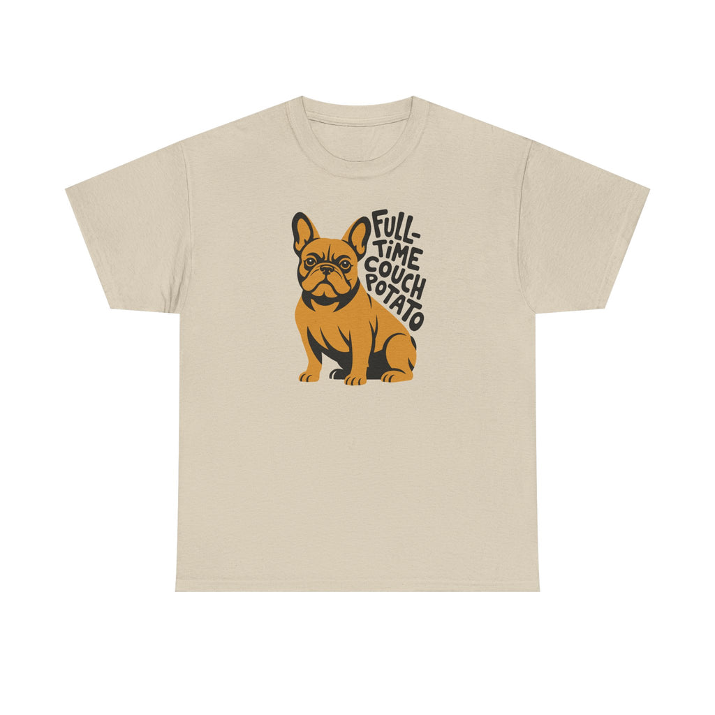 Full-Time Couch Potato Frenchie T-shirt