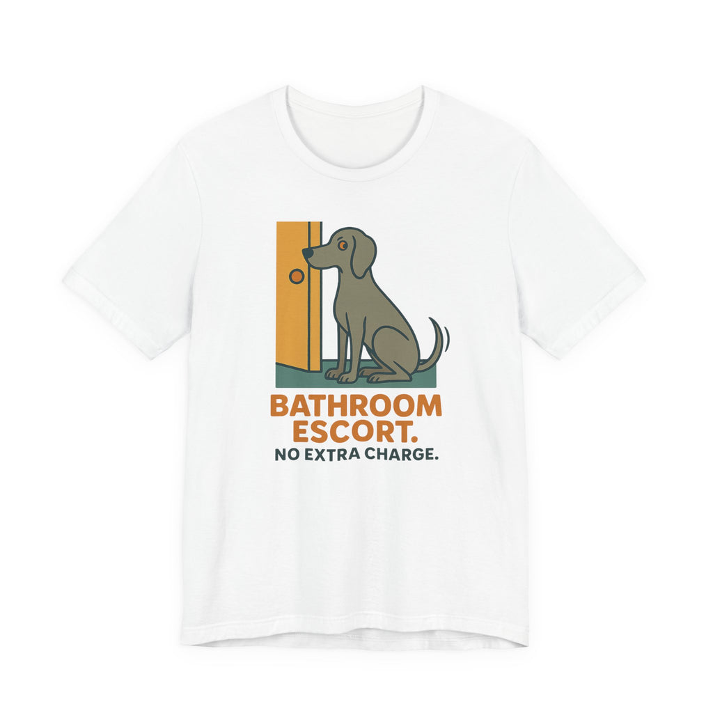 Weimaraner Bathroom Escort Tee