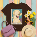Endless Hunger Yellow Lab T-Shirt in Dark Chocolate