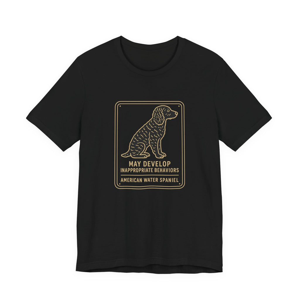 American Water Spaniel May Develop Inappropriate Behaviors Tee