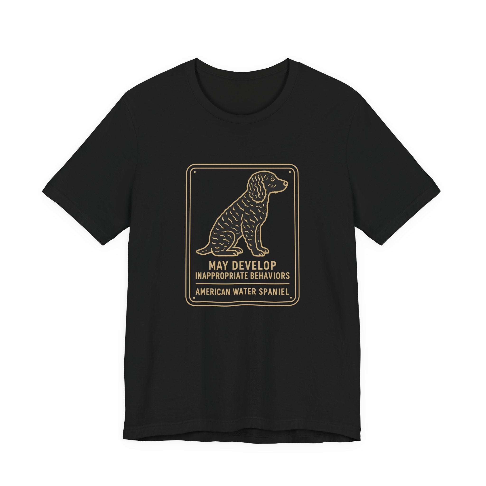 American Water Spaniel May Develop Inappropriate Behaviors Tee