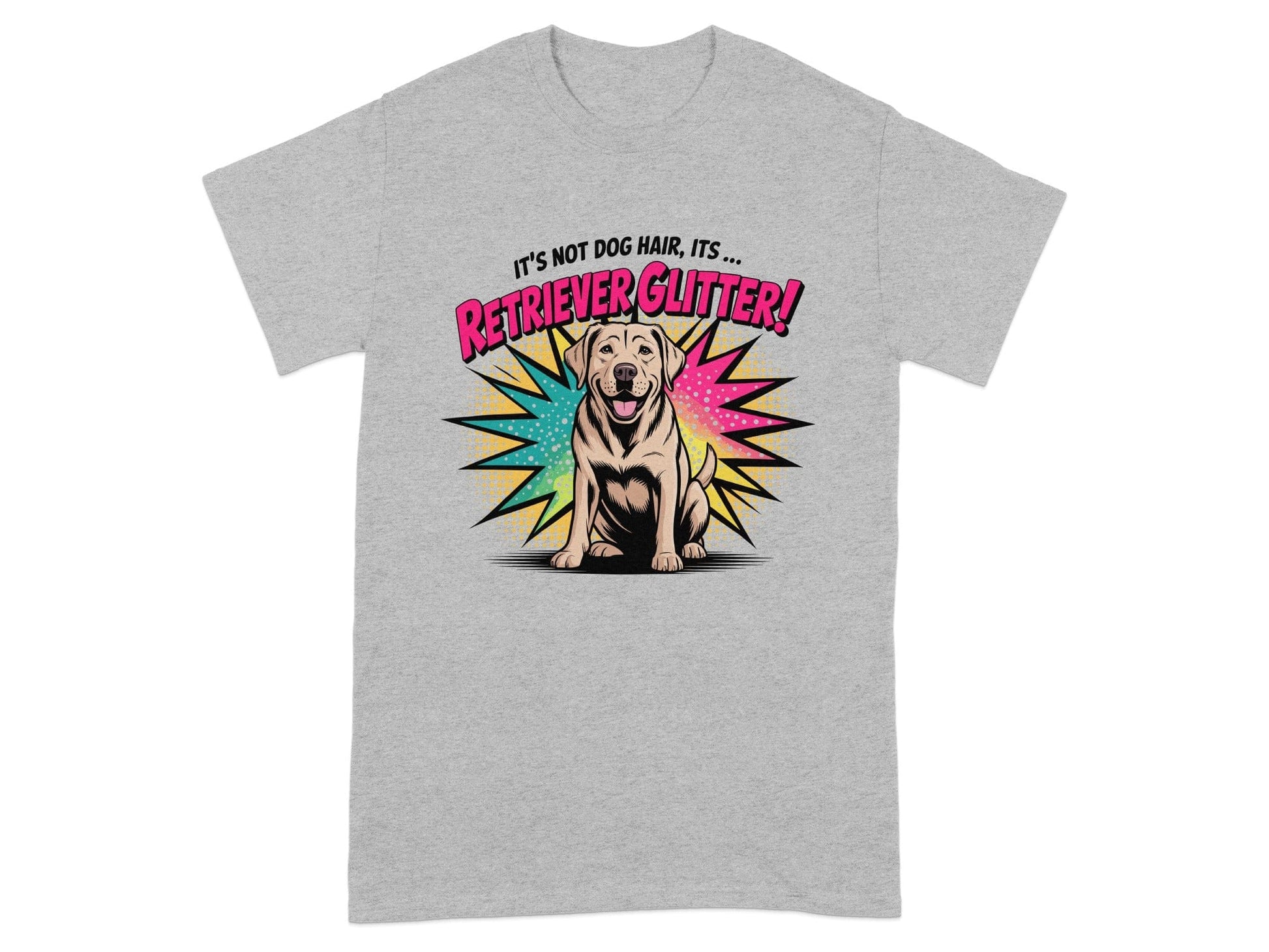 It's Not Dog Hair Retriever Glitter T-shirt product