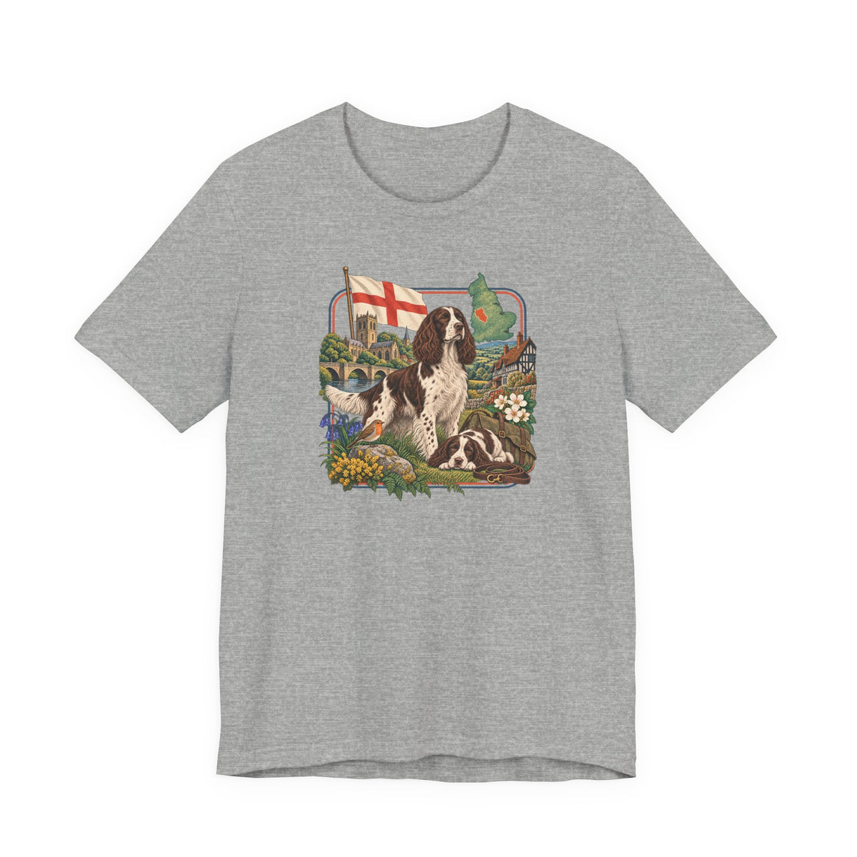 English Springer Spaniel England Heritage T-Shirt