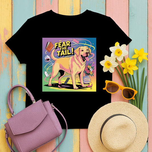 Fear the Tail Graphic Dog Lover T-Shirt product type