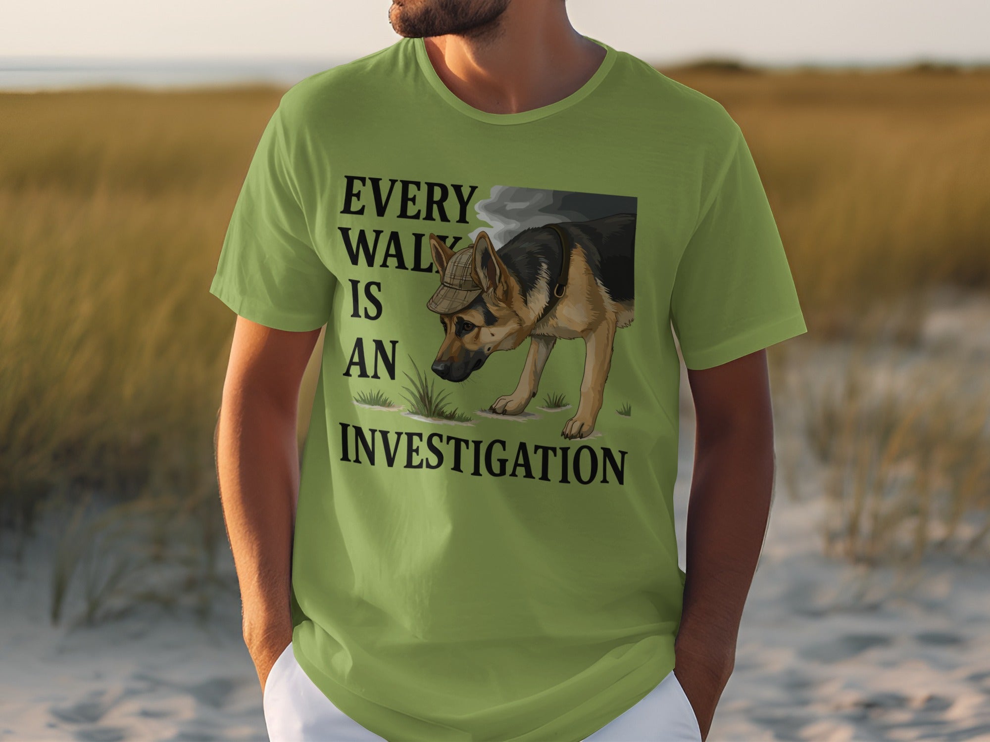 Every Walk is an Investigation T-shirt