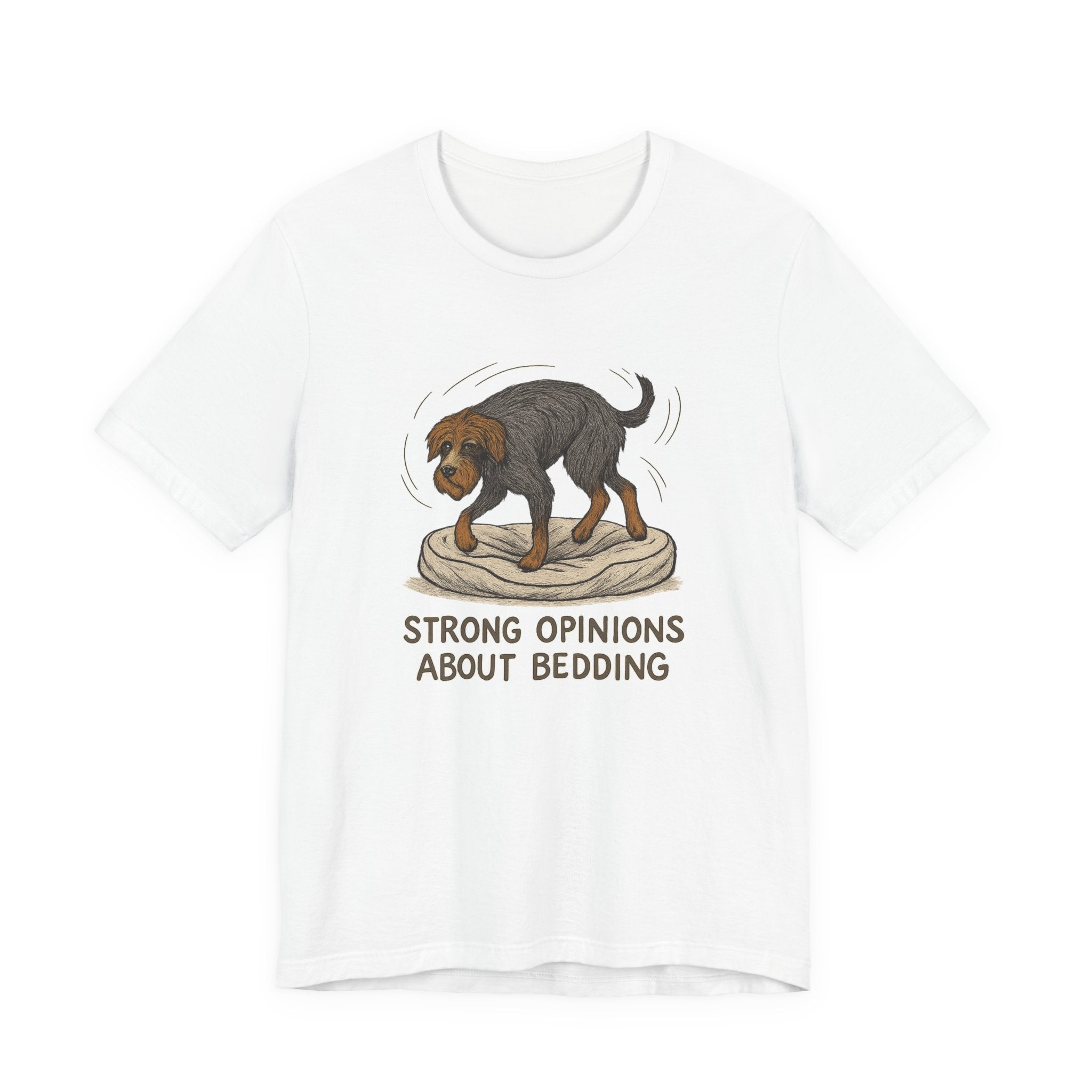 Wirehaired Pointing Griffon Strong Opinions About Bedding Tee