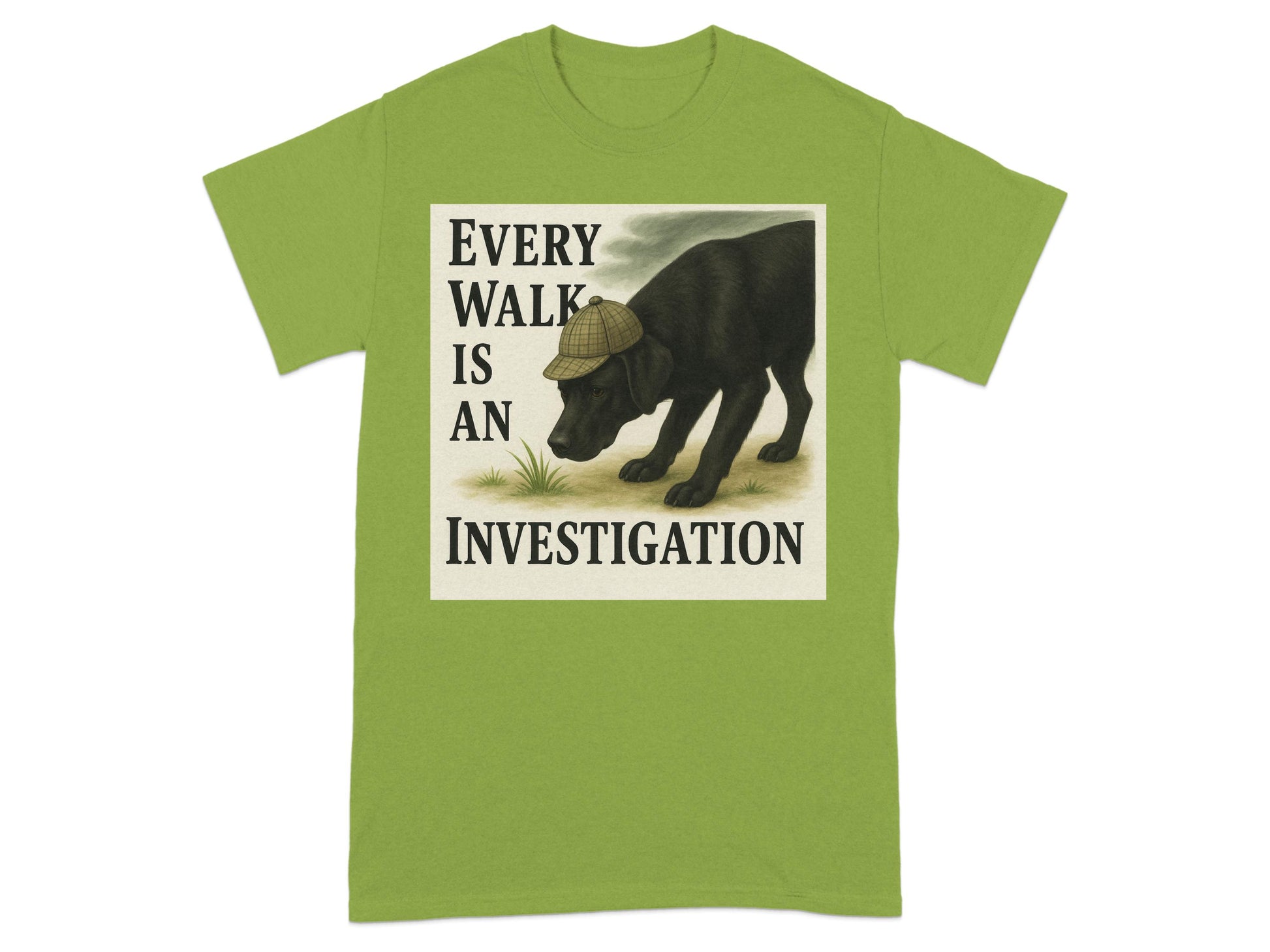 Every Walk Is An Investigation T-shirt product