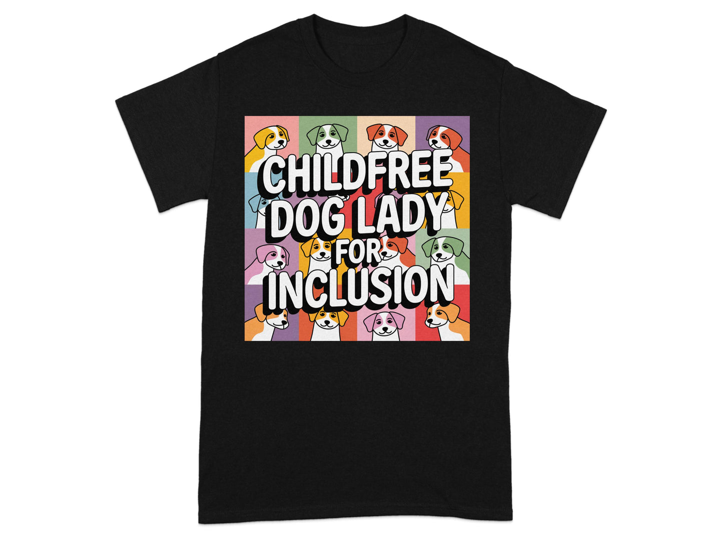 Childfree Dog Lady For Inclusion T-shirt product