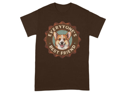 Everyone's Best Friend Corgi Graphic T-Shirt product