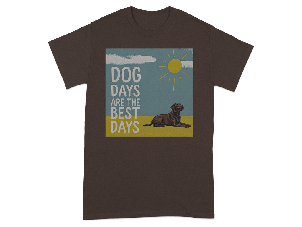 Dog Days Are The Best Days Graphic T-shirt