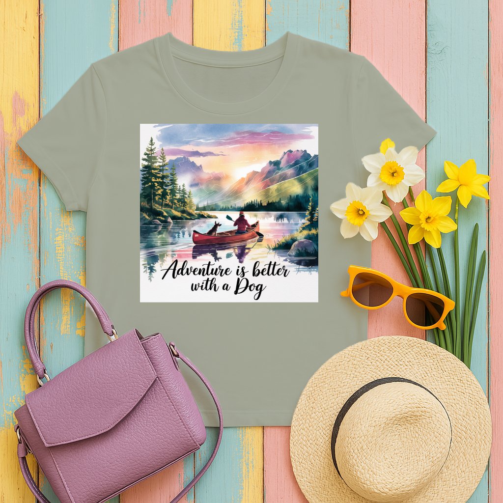 Adventure is better with a Dog t-shirt product
