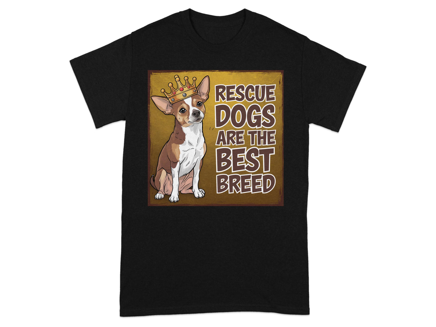 Rescue Dogs Are The Best Breed Graphic T-Shirt product