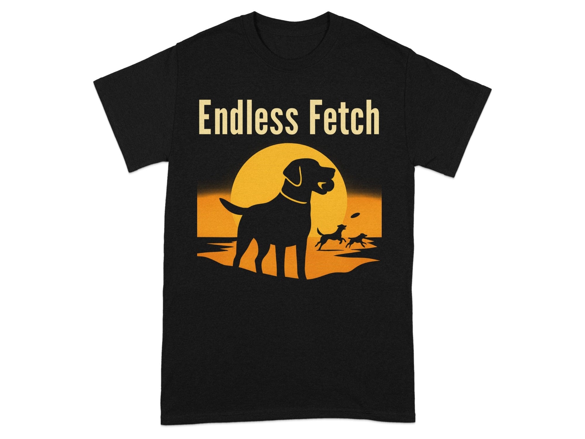 Endless Fetch Silhouette Design T-Shirt product