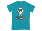 Pocket-Sized Diva Graphic T-Shirt for Women