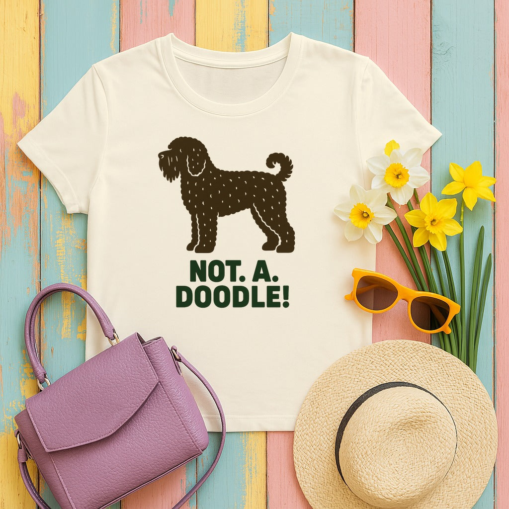 Barbet Not. A. Doodle! Tee in Natural