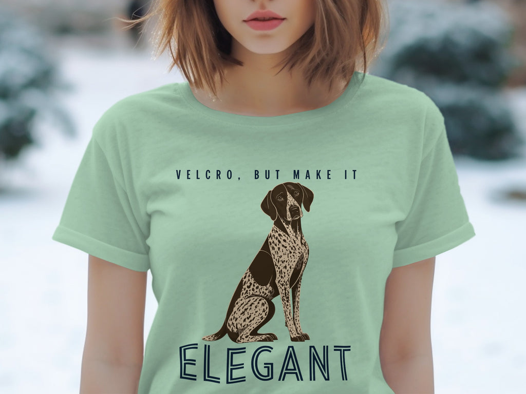 Velcro German Shorthaired Pointer T-Shirt