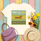 Dog Days Are The Best Days Dachshund T-Shirt T-shirt