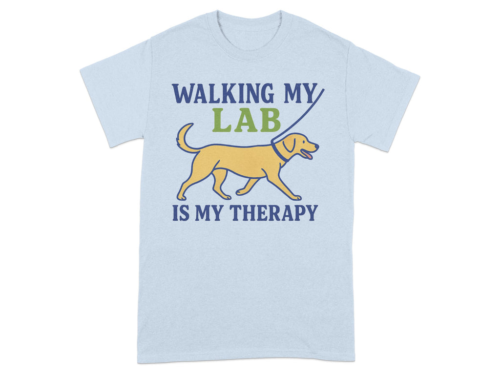 Walking My Lab Is My Therapy T-Shirt