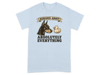Serious About Everything Doberman T-shirt