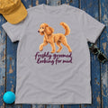 Freshly Groomed Looking For Mud Poodle T-Shirt in Athletic Heather