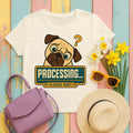 The Processing Pug T-Shirt in Natural