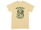 Snacks Make Me Nicer Graphic Tee