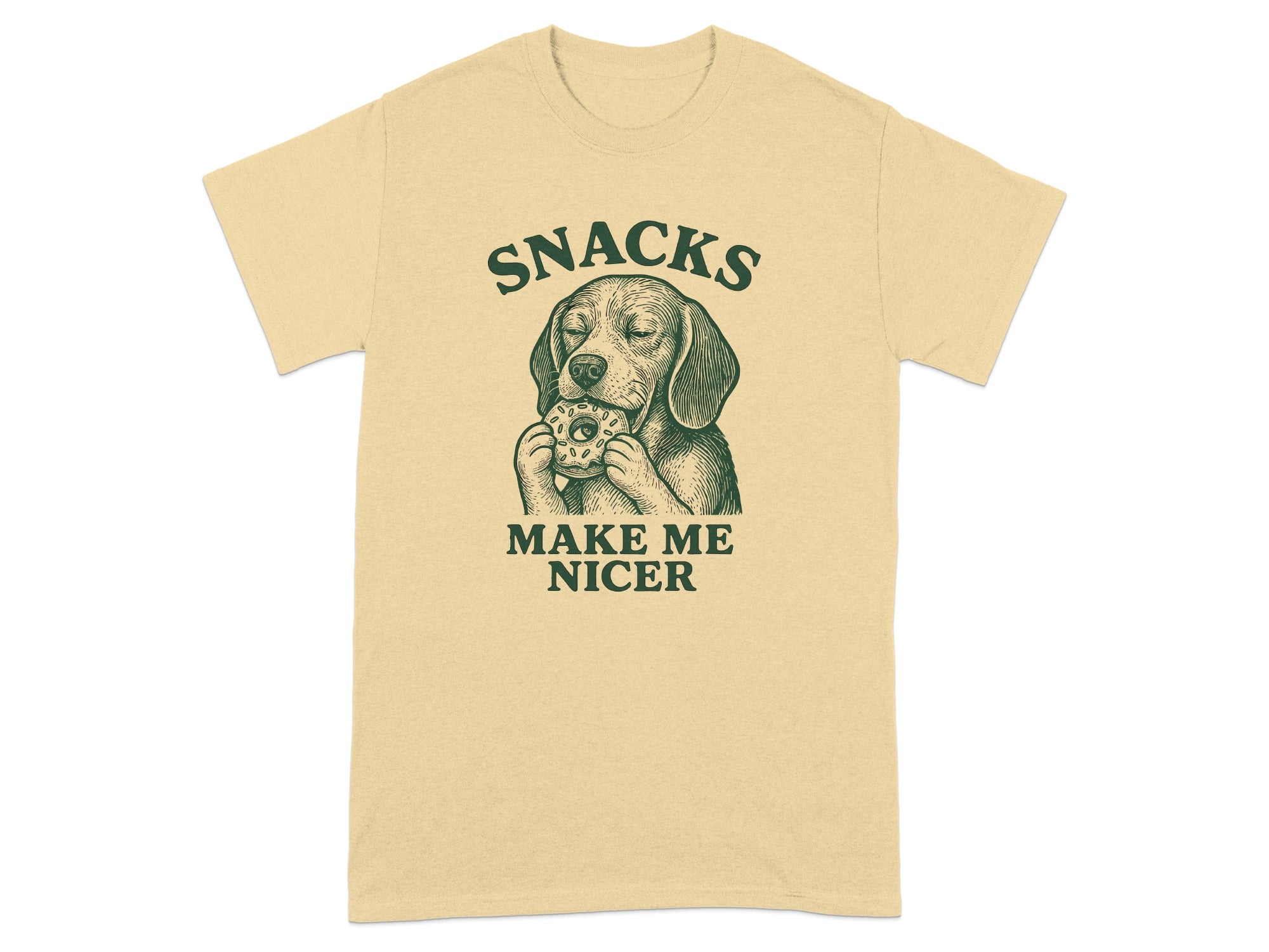 Snacks Make Me Nicer Graphic Tee