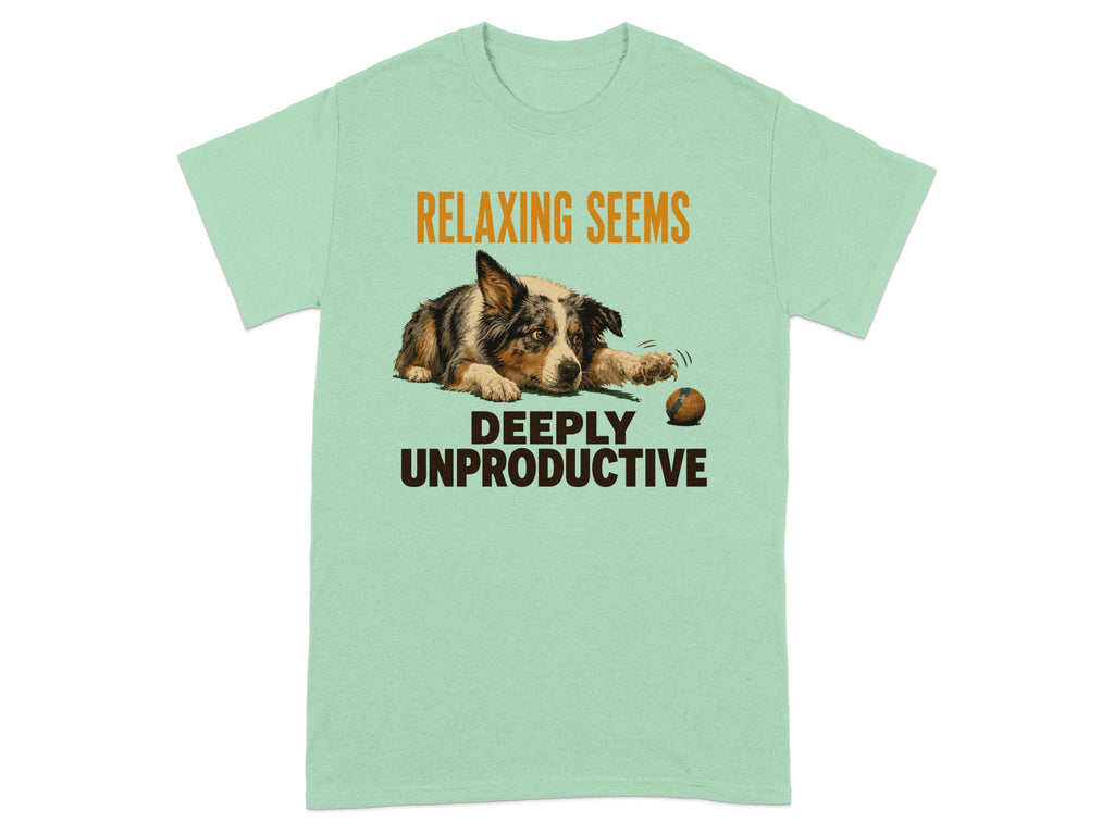 Relaxing Seems Unproductive Aussie T-Shirt