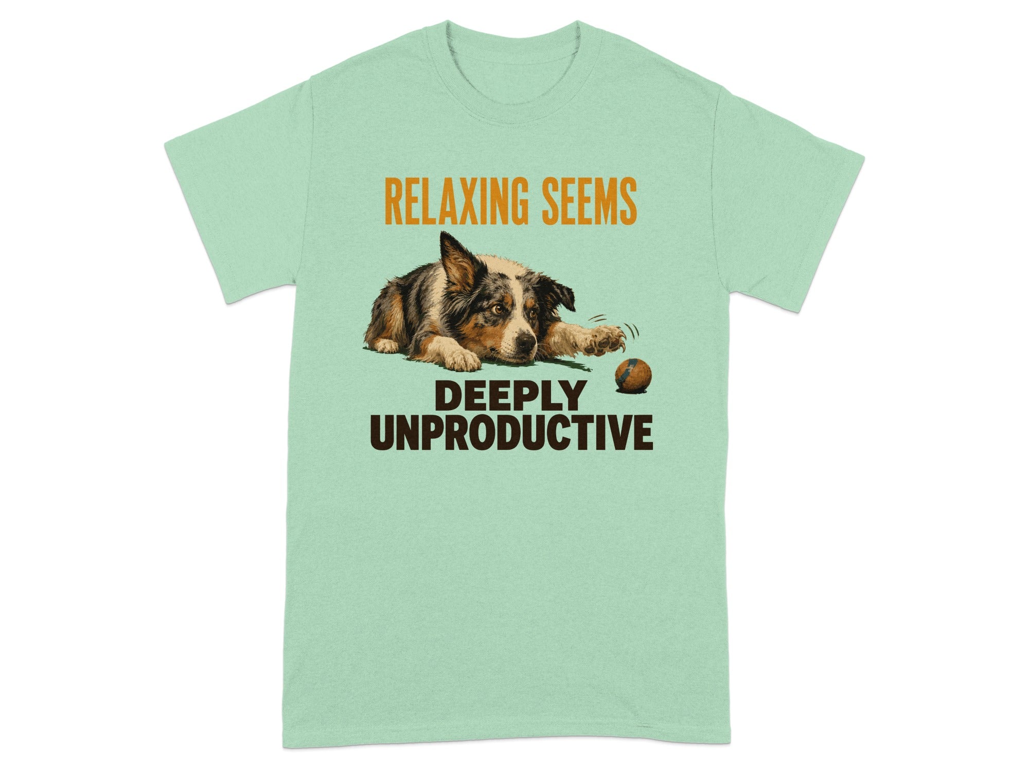 Relaxing Seems Unproductive Aussie T-Shirt