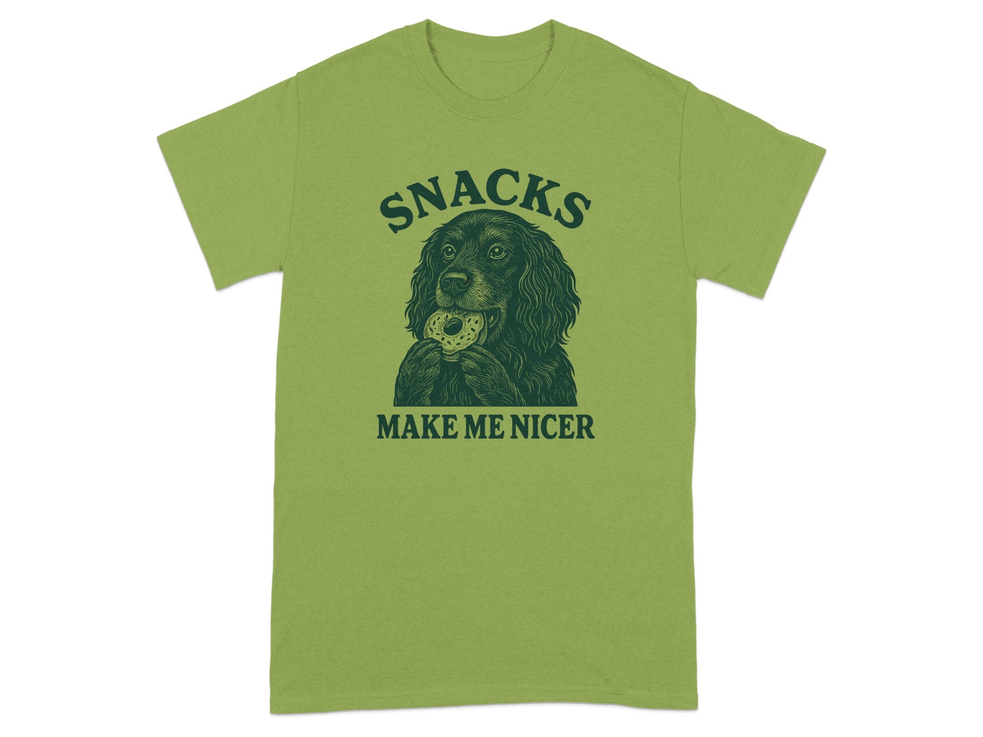 Snacks Make Me Nicer Graphic T-shirt