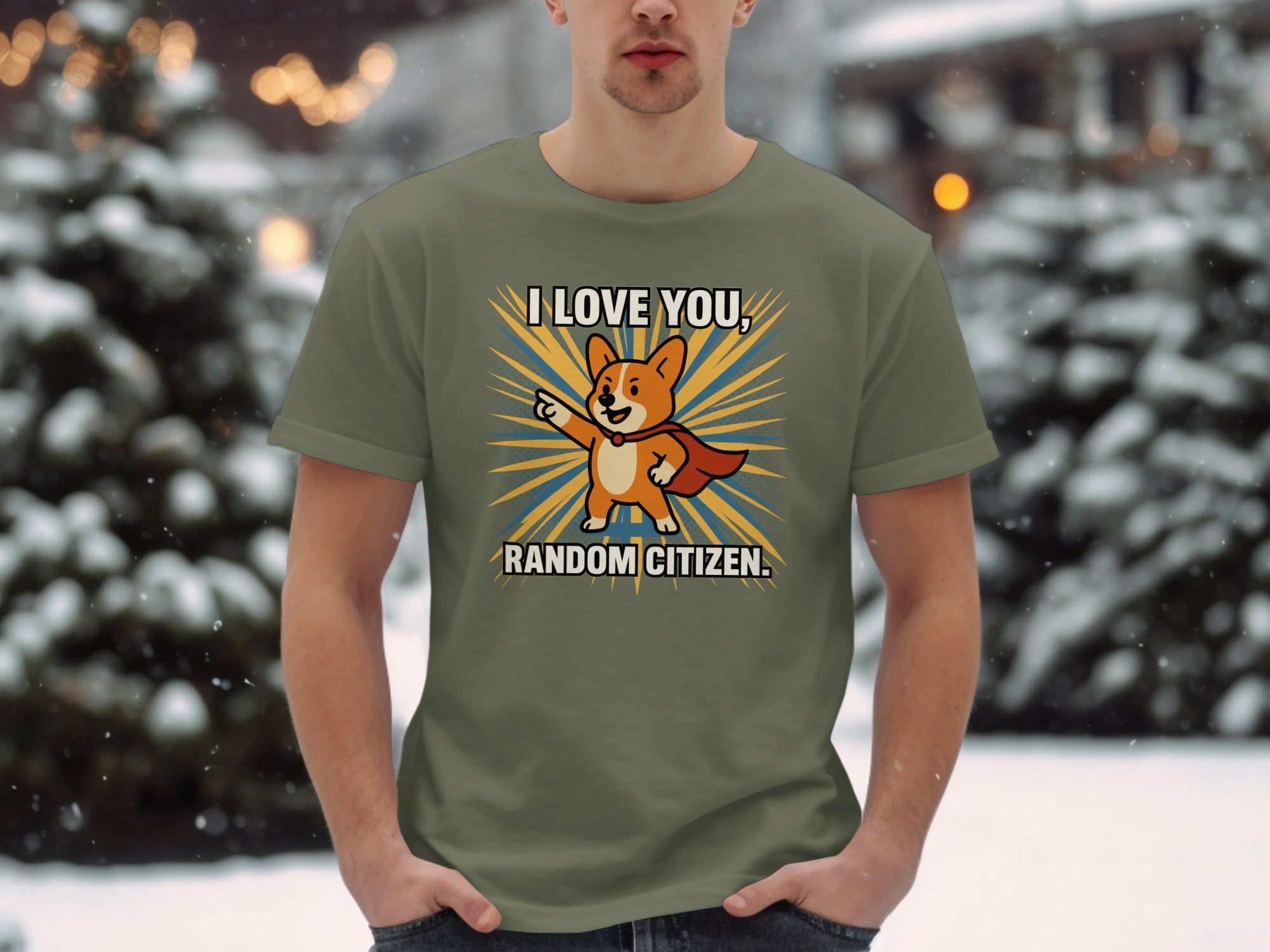 I Love You Random Citizen Graphic Tee Product