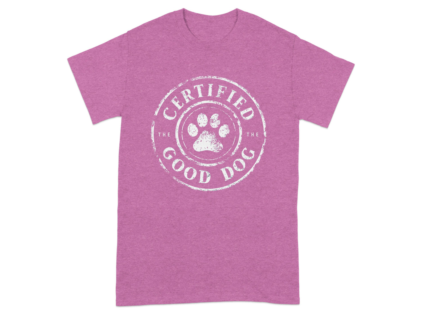 Certified Good Dog Graphic Tee Shirt product type