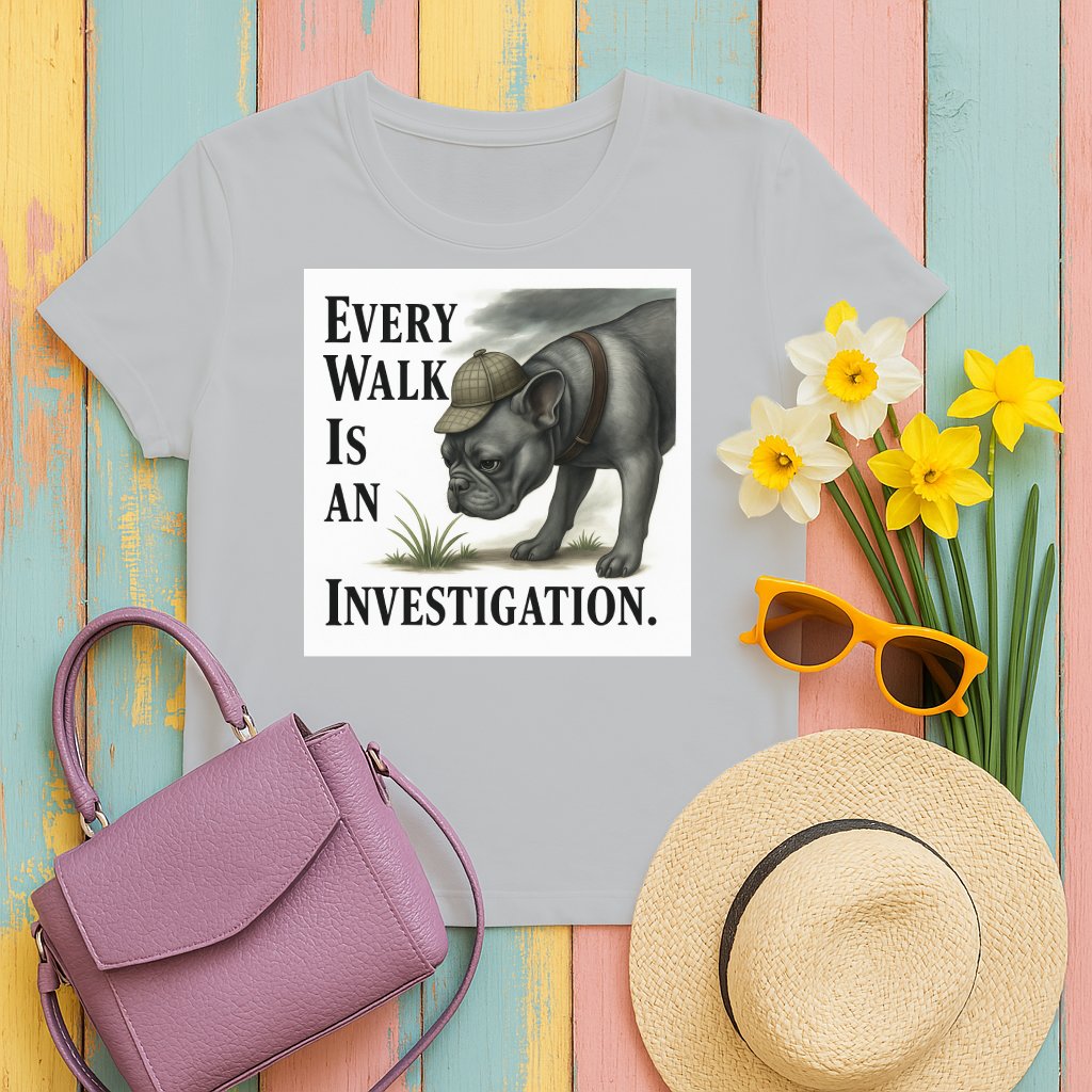 Every Walk Is An Investigation T-shirt product type
