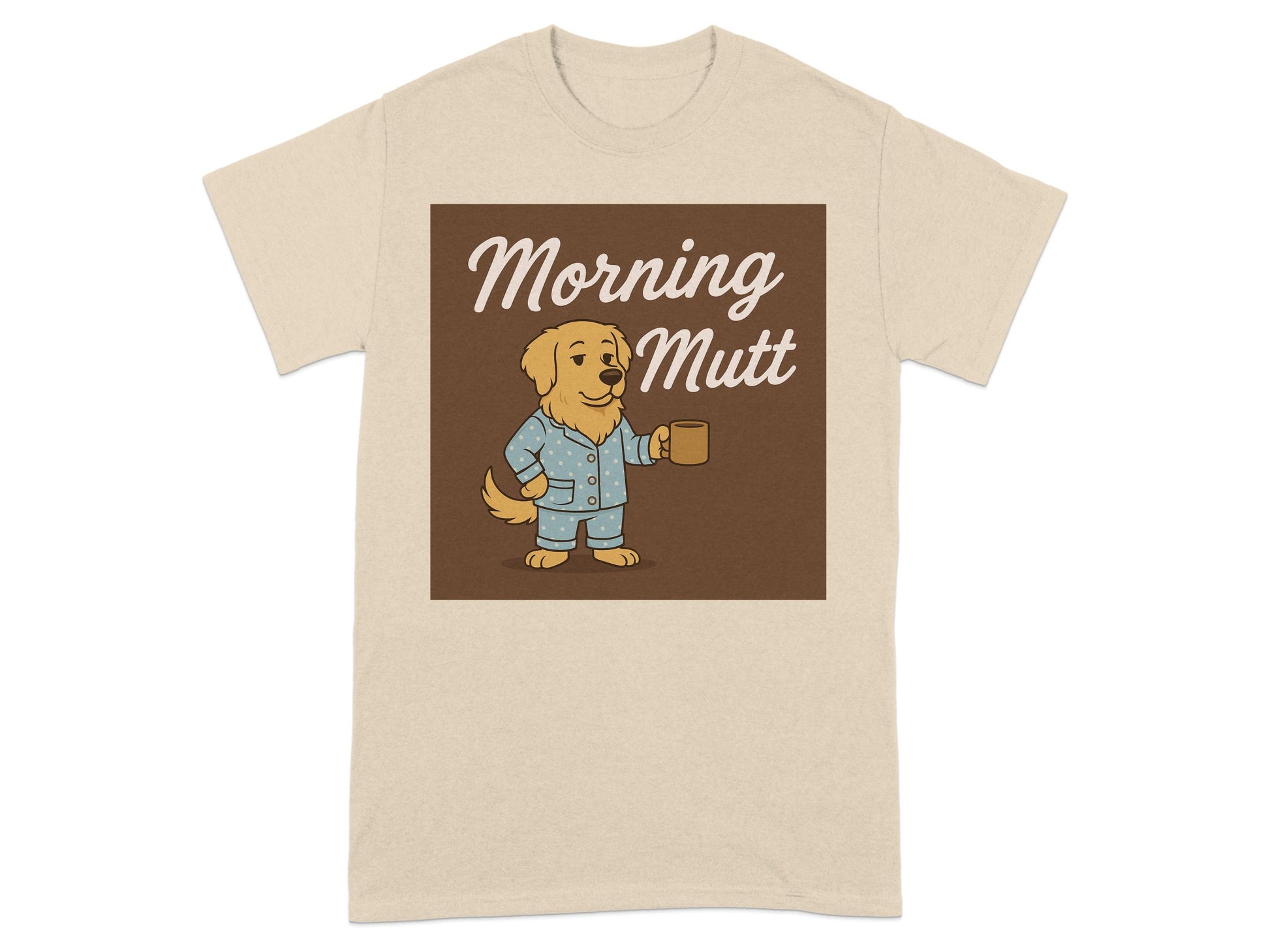 Morning Mutt Graphic Dog Design T-shirt product type