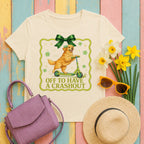 migbackfill off-to-have-a-crashout-golden-retriever-t-shirt tee flat lay hero v8