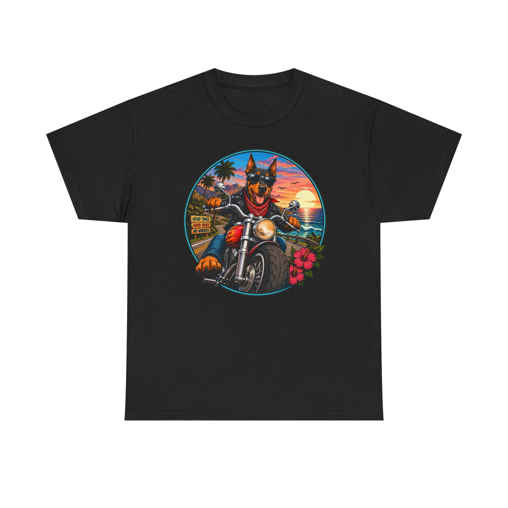 Good Times Doberman Rider T-shirt