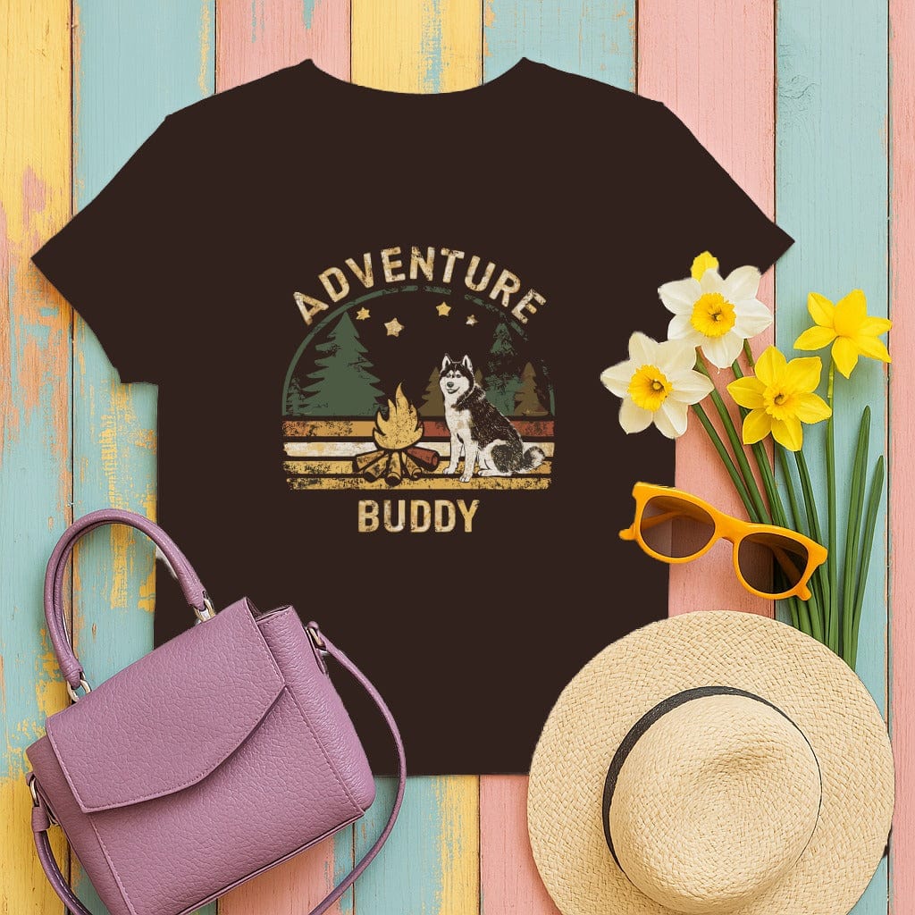 Adventure Buddy Vintage Style Graphic Tee product type
