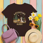 Adventure Buddy Vintage Style Graphic Tee product type