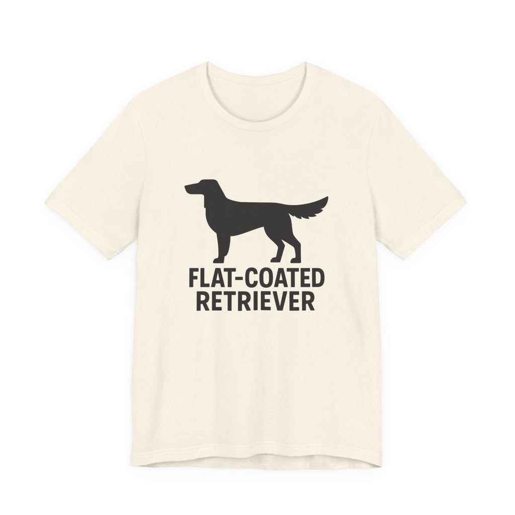 Flat-Coated Retriever Silhouette Tee