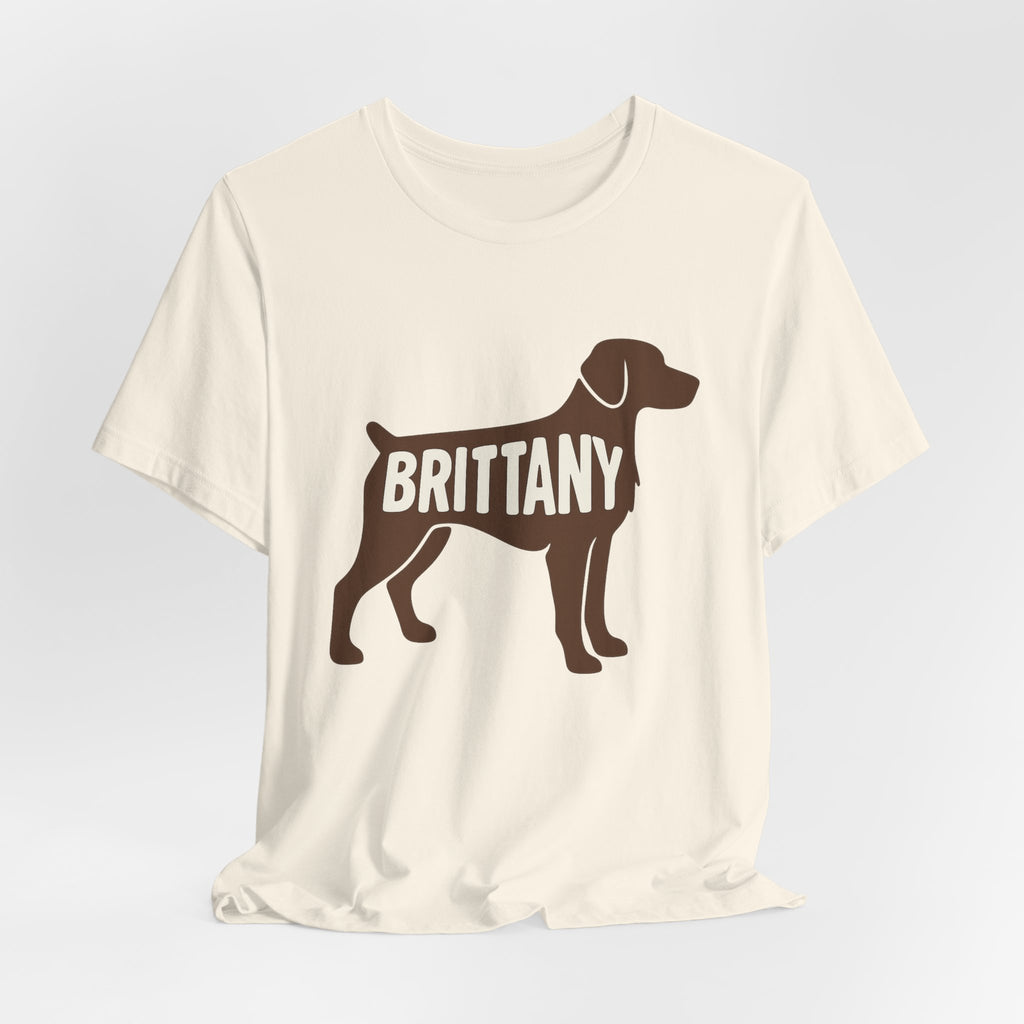 Brittany Spaniel Silhouette Tee
