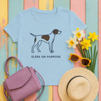pointer sleek-on-purpose tee flat lay hero