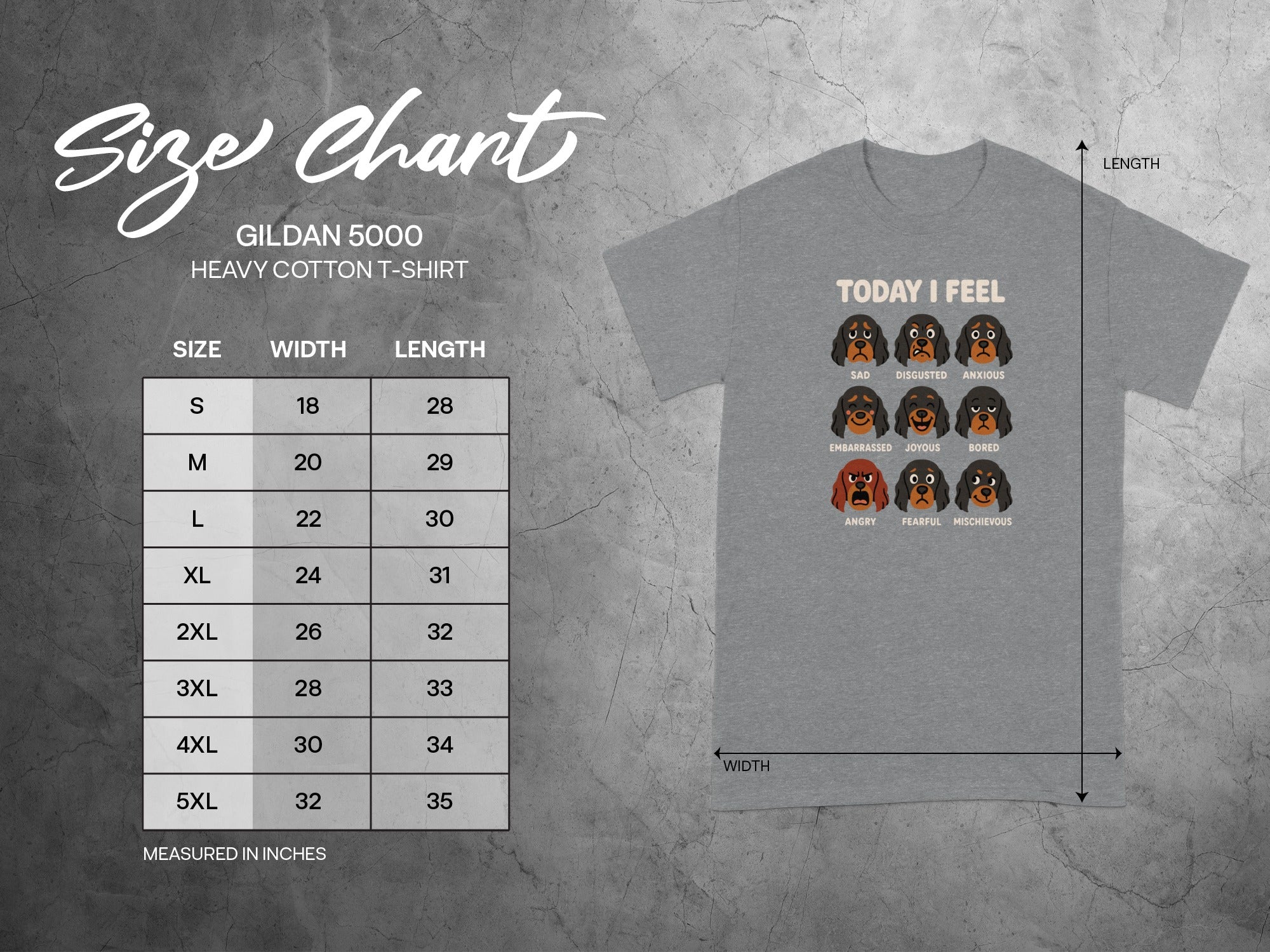 Humorous Boxers Dog Emotions Faces Graphic T-shirt