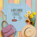 Lab Wisdom T-Shirt in Light Blue