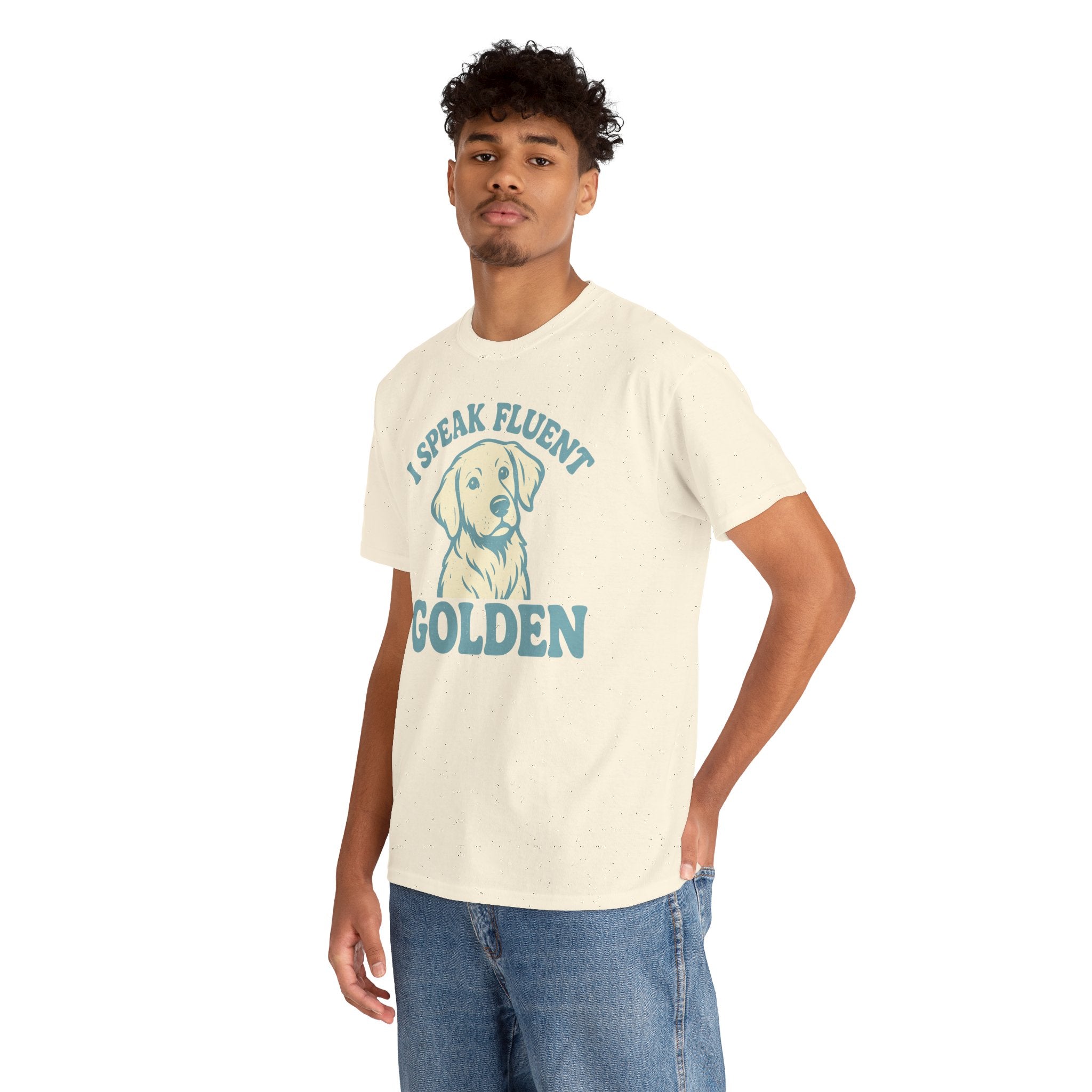 Golden Retriever "I Speak Fluent Golden" T-shirt