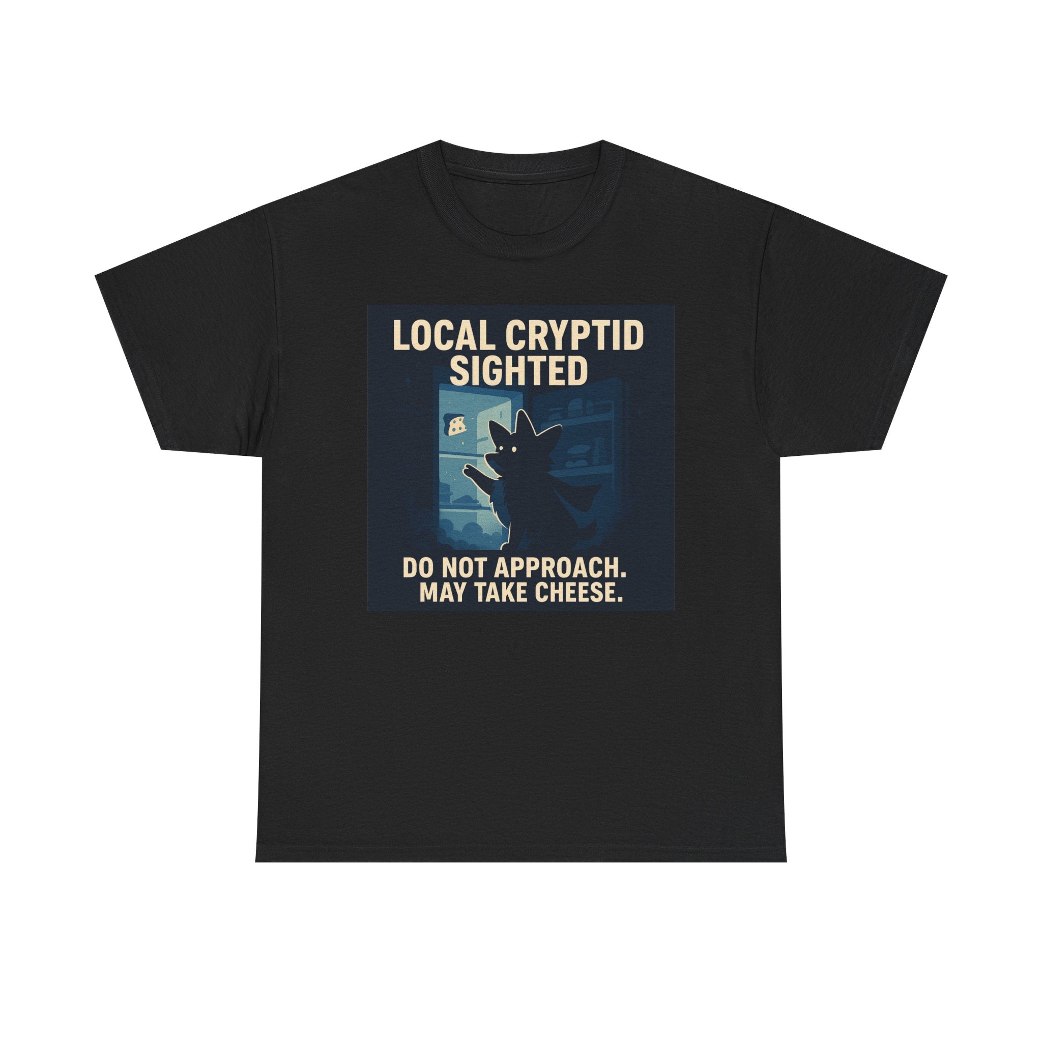 Local Cryptid Sighted Cheese Thief Corgi T-Shirt
